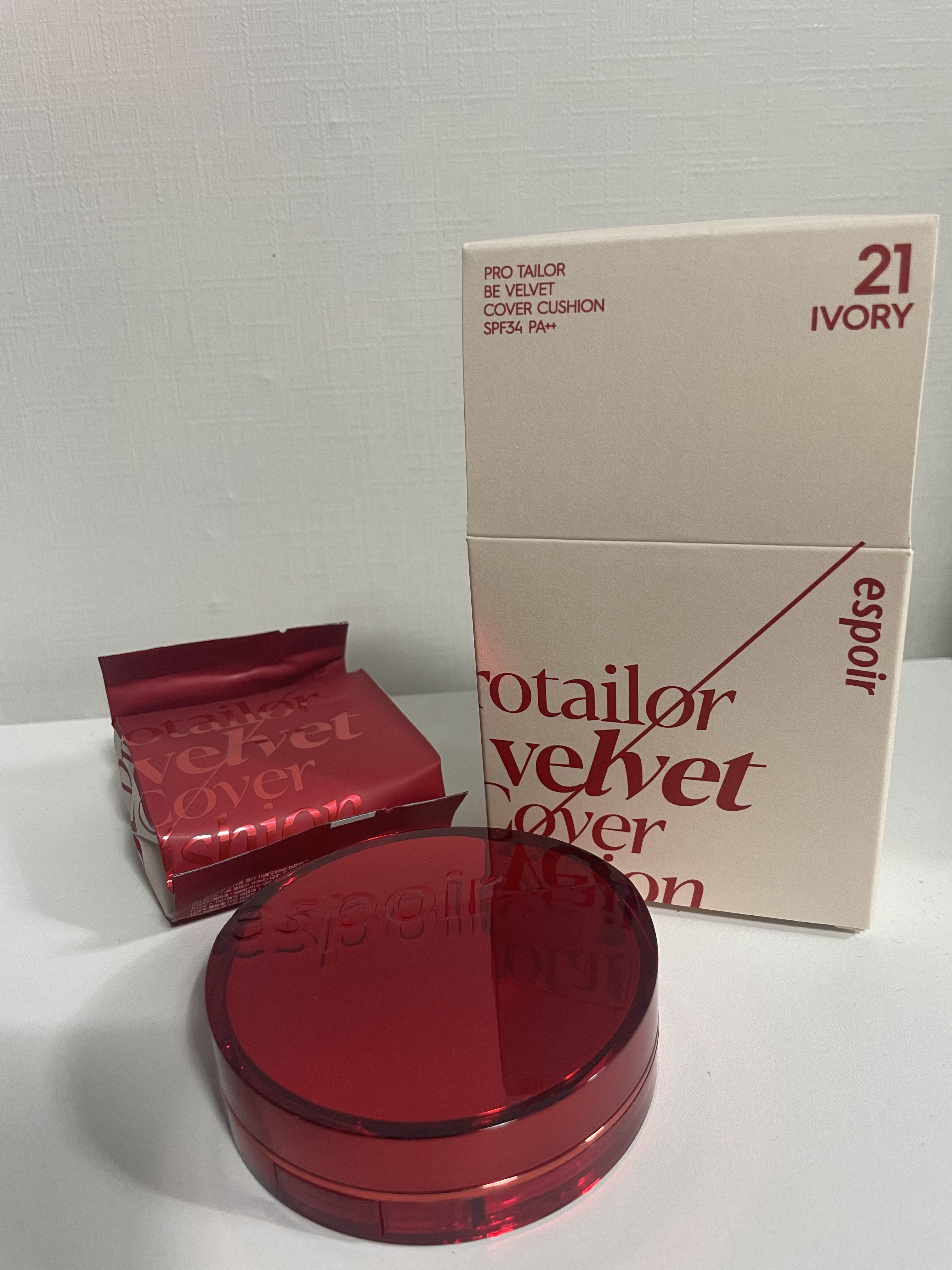 プロテーラービーベルベットカバークッション/espoir/クッションファンデーションを使ったクチコミ（3枚目）