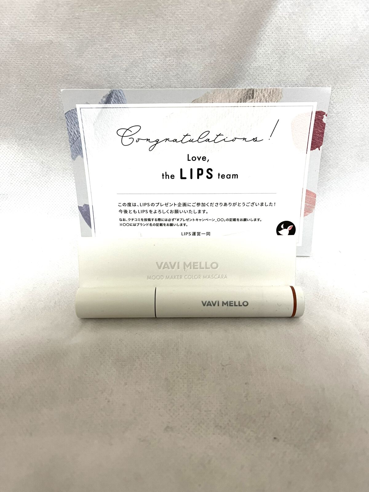 [VAVI MELLO] ムードメイカーカラーマスカラ/VAVI MELLO/マスカラを使ったクチコミ（1枚目）
