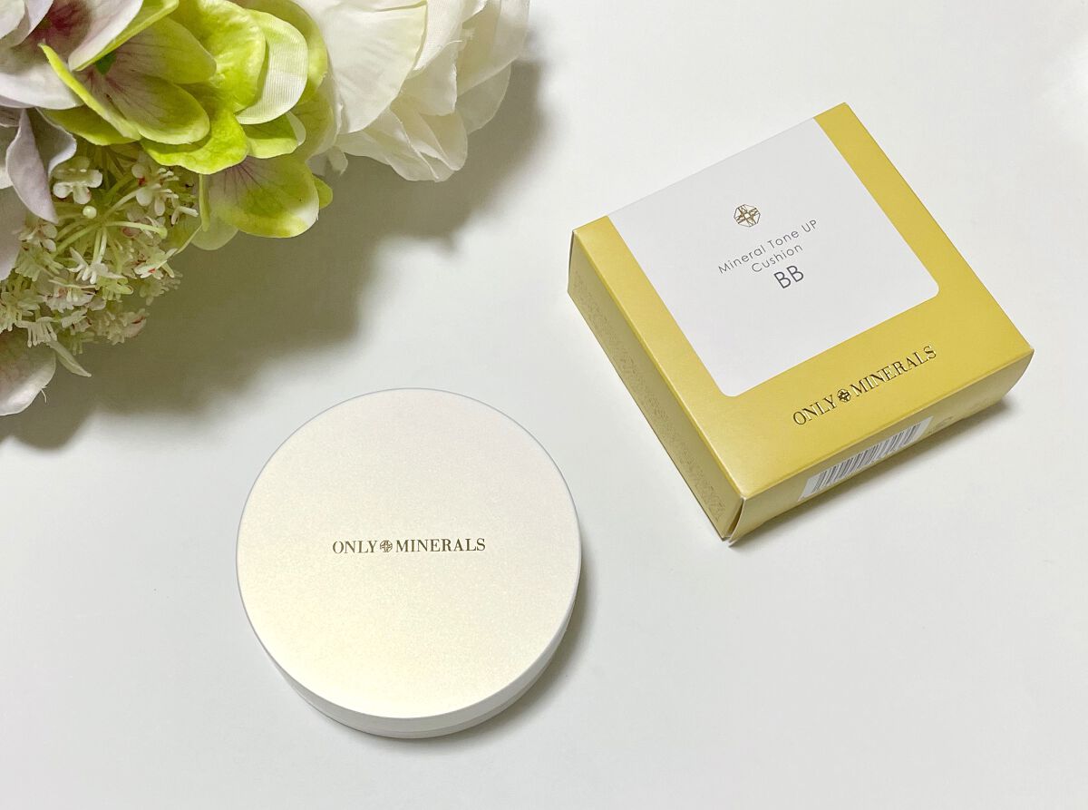 ミネラルトーンアップクッションBB /ONLY MINERALS/クッションファンデーションを使ったクチコミ（1枚目）