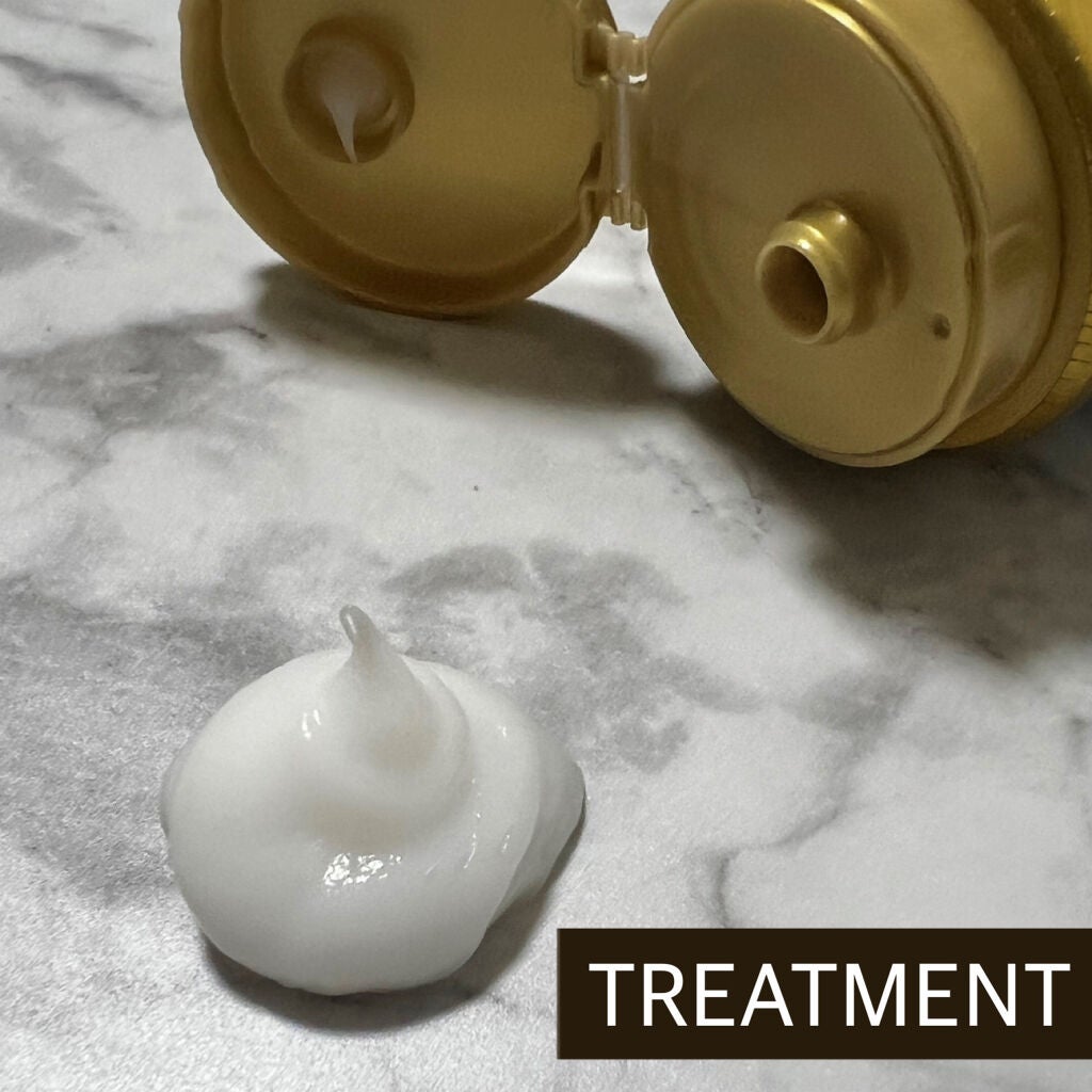 THE BEAUTY 髪のキメ美容プレミアムトリートメント<モイストリペアプレミアム>/エッセンシャル/洗い流すヘアトリートメントを使ったクチコミ(4枚目)