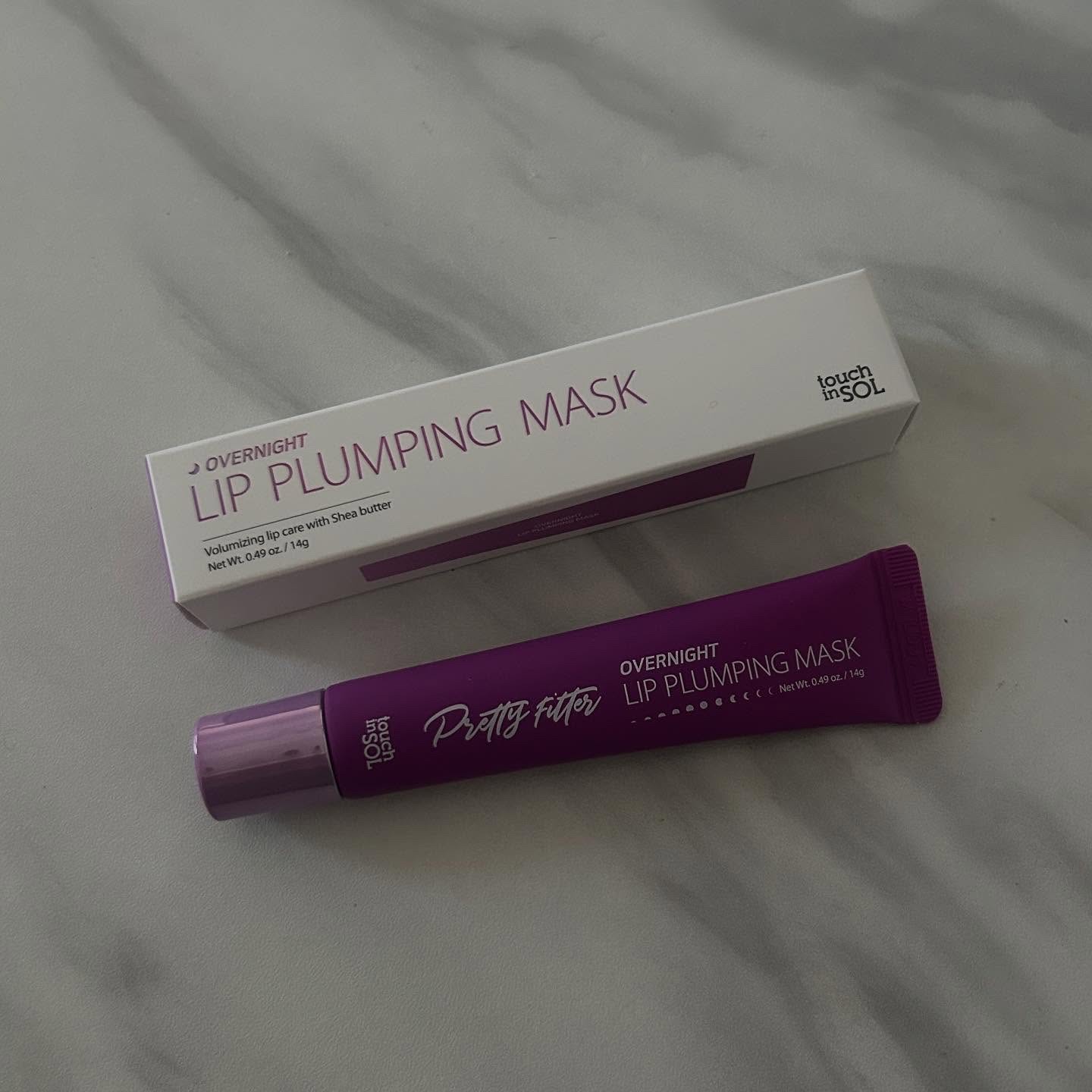 プリティフィルターオーバーナイトリッププランピングマスク/touch in SOL /リップマスクを使ったクチコミ（2枚目）