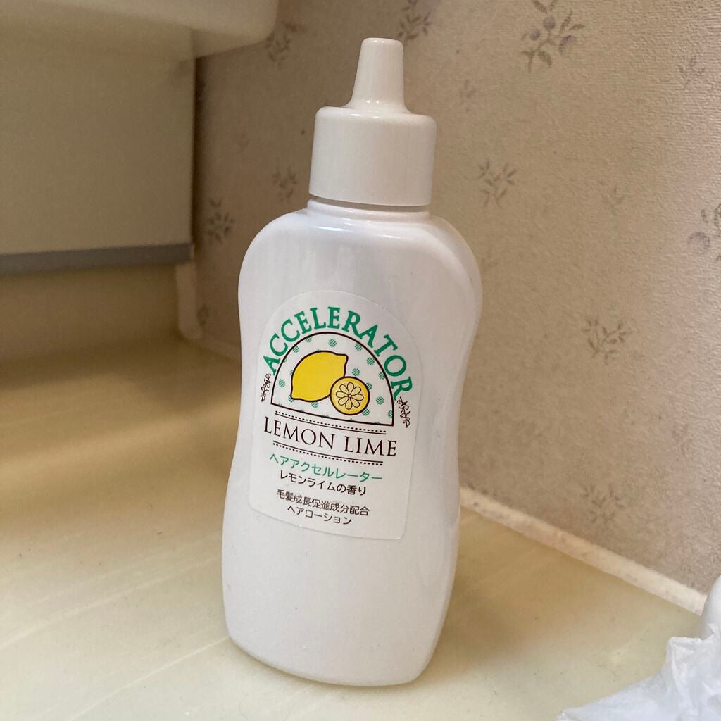 ヘアアクセルレーター レモンライムの香り/加美乃素本舗/頭皮ローションを使ったクチコミ(1枚目)