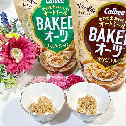 ベイクドオーツ/カルビー/オートミールを使ったクチコミ(1枚目)