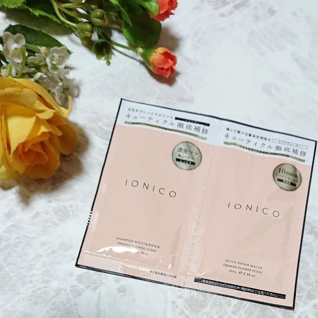 プレミアムイオン クイックリペアウォーター （毛髪美容補修水）/IONICO/洗い流すヘアトリートメントを使ったクチコミ（1枚目）