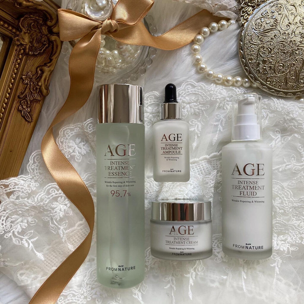 エイジインテンストリートメント スペシャルセット/FROM NATURE/スキンケアキットを使ったクチコミ（1枚目）