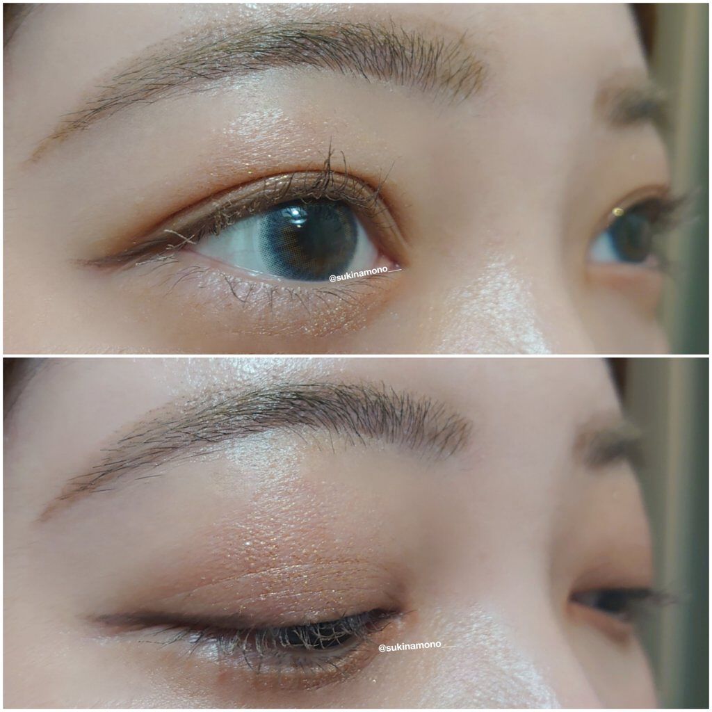 白夜と極夜シリーズシングルアイシャドウ 花火/FlowerKnows/単色アイシャドウを使ったクチコミ（2枚目）