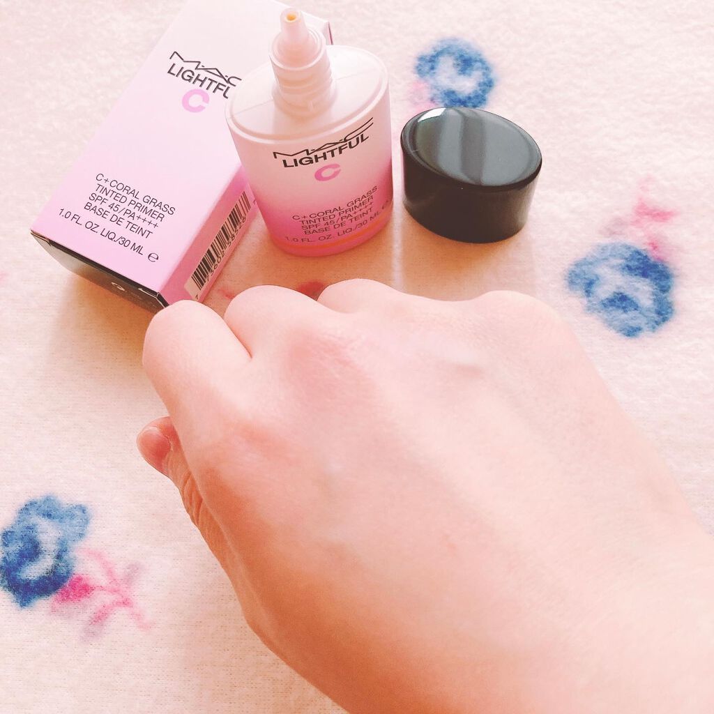 ライトフル C+ティンティッド プライマーSPF45(PA++++)/M・A・C/化粧下地を使ったクチコミ(4枚目)