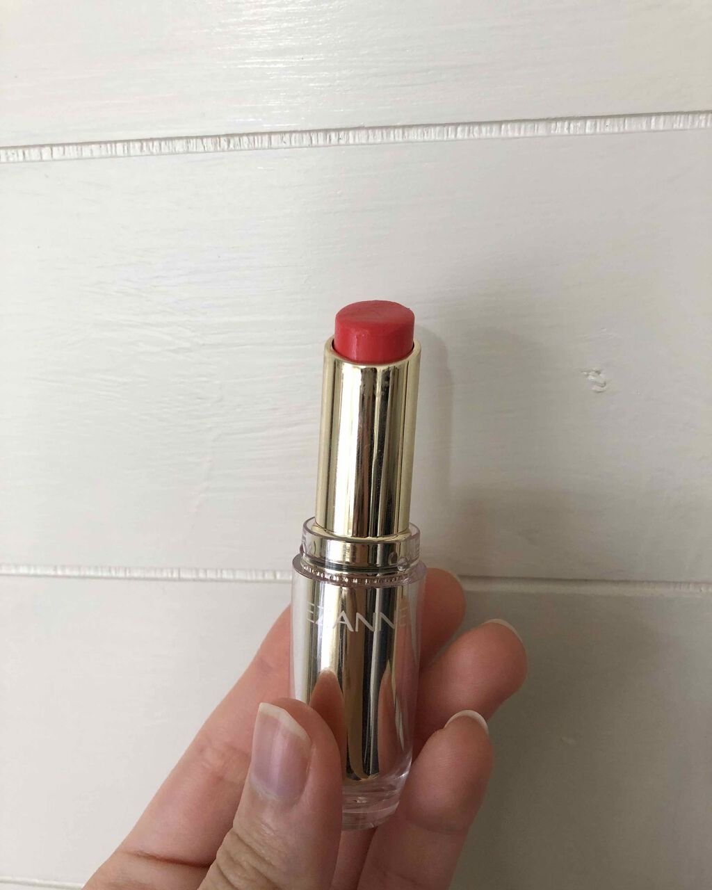 ラスティンググロスリップ/CEZANNE/口紅を使ったクチコミ（2枚目）