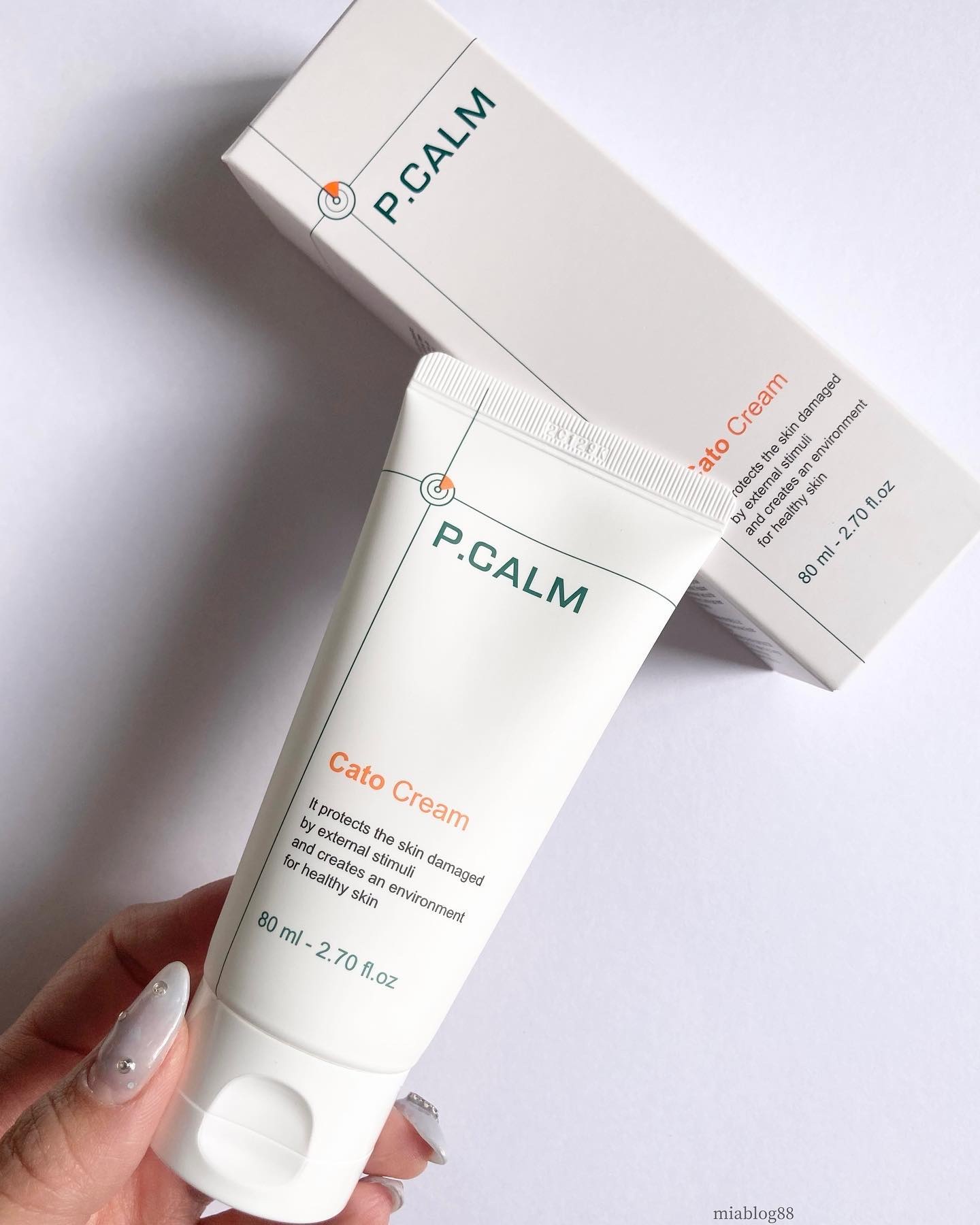 カトクリーム/P.CALM/フェイスクリームを使ったクチコミ（2枚目）