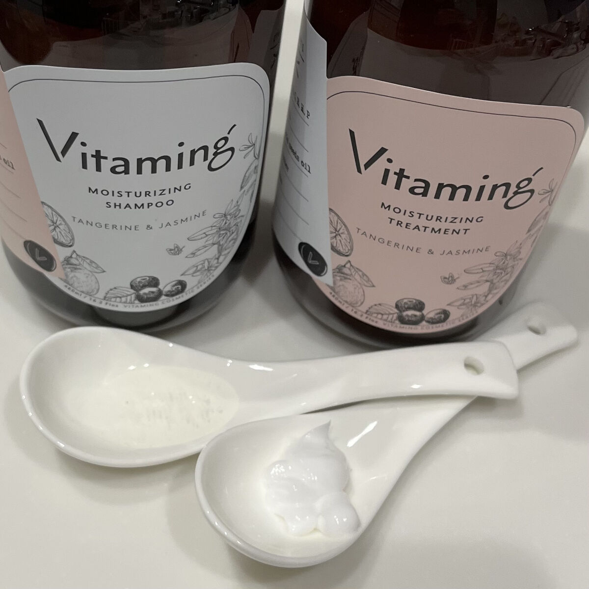 モイストシャンプー/トリートメント(タンジェリン＆ジャスミンの香り)/Vitaming/市販シャンプーを使ったクチコミ（2枚目）