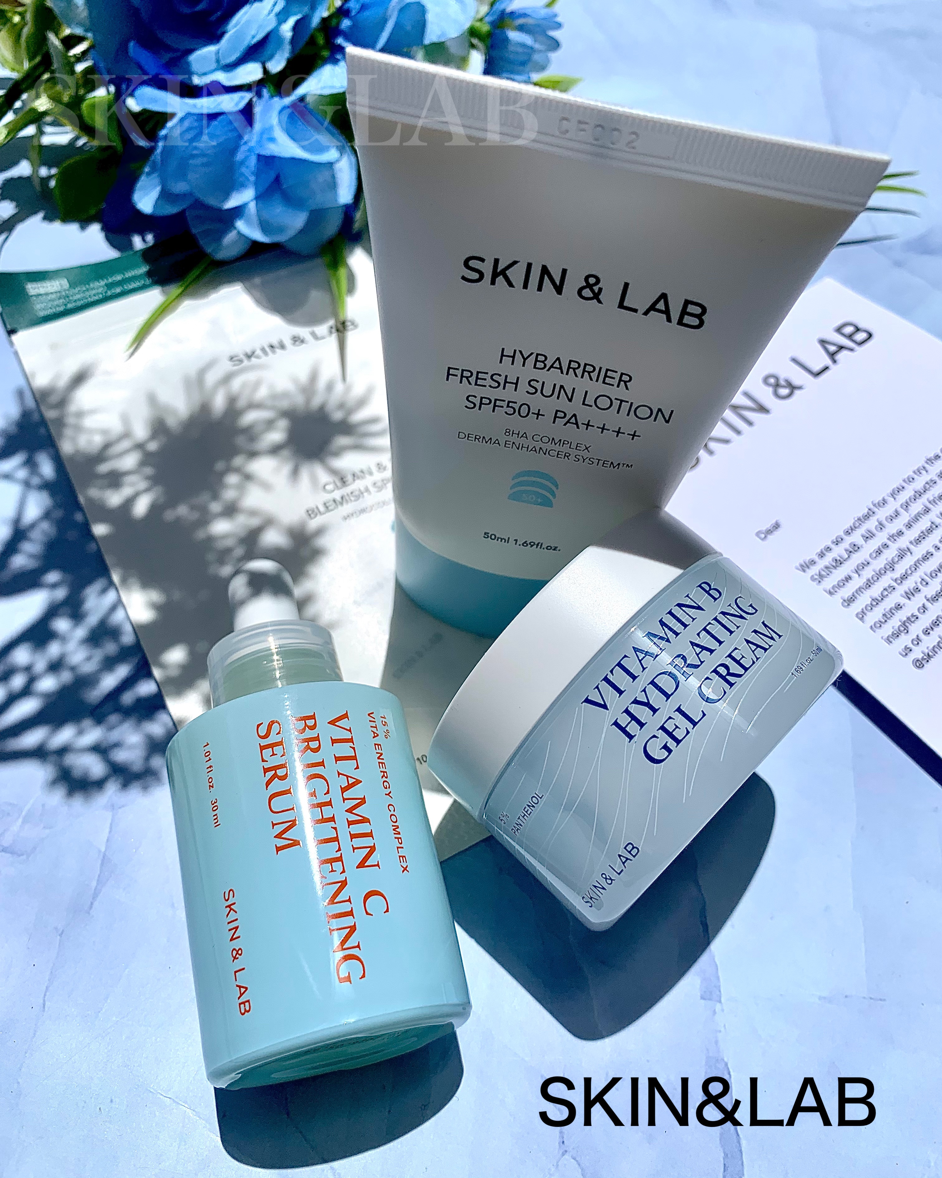 ビタミンBハイドレイティングジェルクリーム/SKIN&LAB/フェイスクリームを使ったクチコミ（1枚目）