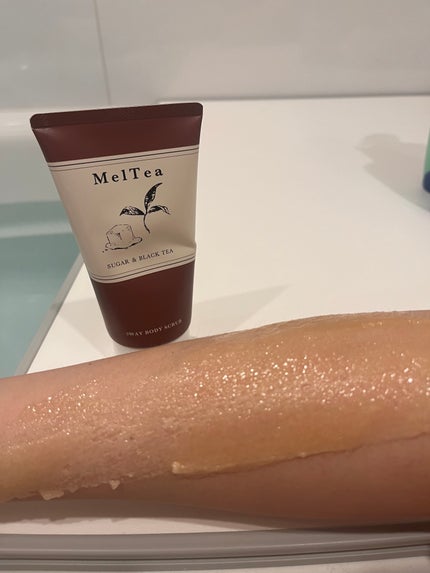 meltea ボディソープスクラブ/MelTea/ボディスクラブを使ったクチコミ(4枚目)