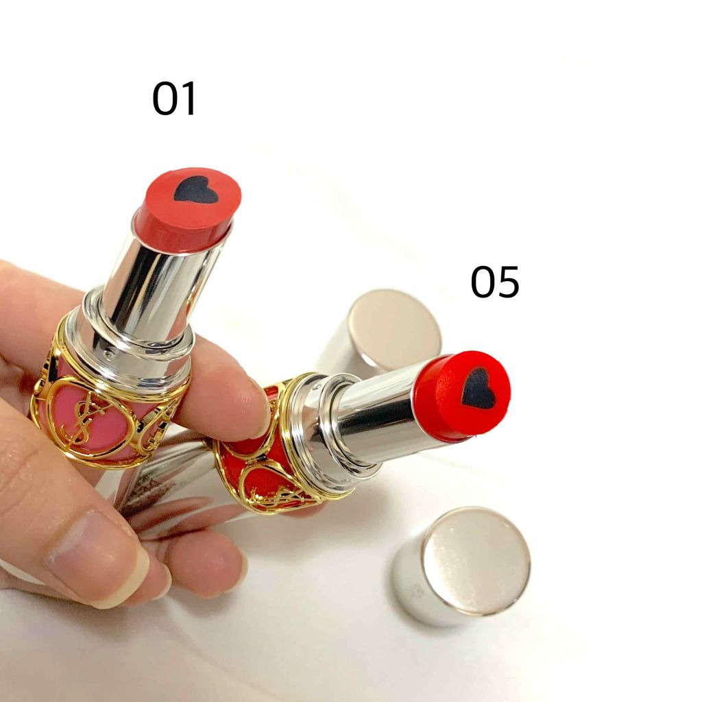 ヴォリュプテ プランプインカラー/YVES SAINT LAURENT BEAUTE/口紅を使ったクチコミ(1枚目)