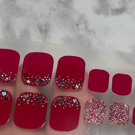 ダッシングディバグロスジェルネイルストリップ/DASHINGDIVA MAGICPRESS/ネイルシールを使ったクチコミ(7枚目)