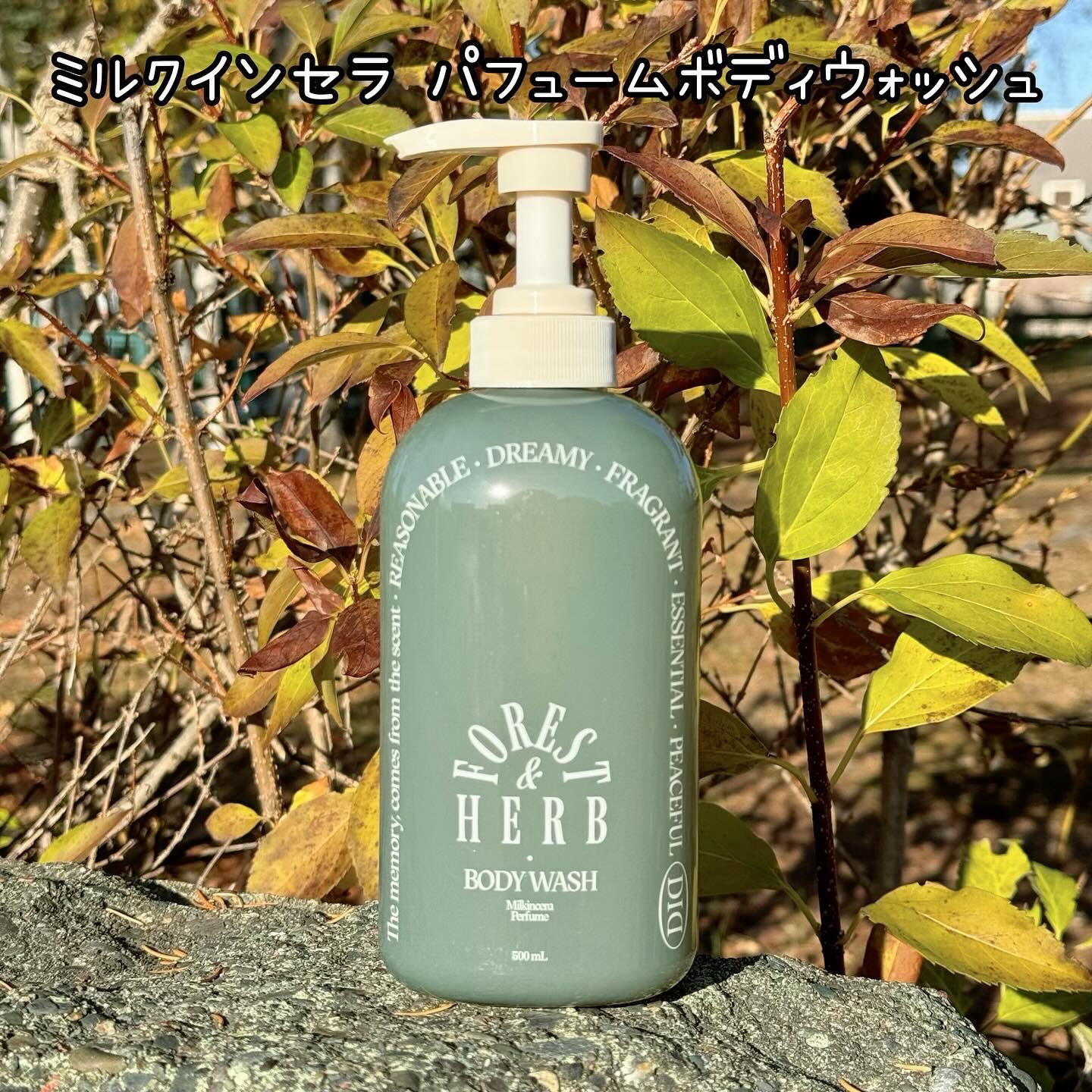 ミルクインセラ パフュームボディローション フォレストハーブ/odiD/ボディローションを使ったクチコミ（2枚目）