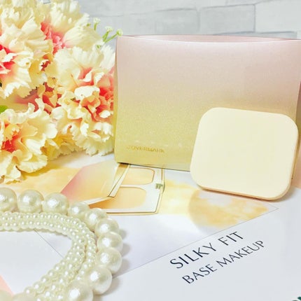 シルキー フィット/COVERMARK/パウダーファンデーションを使ったクチコミ(2枚目)