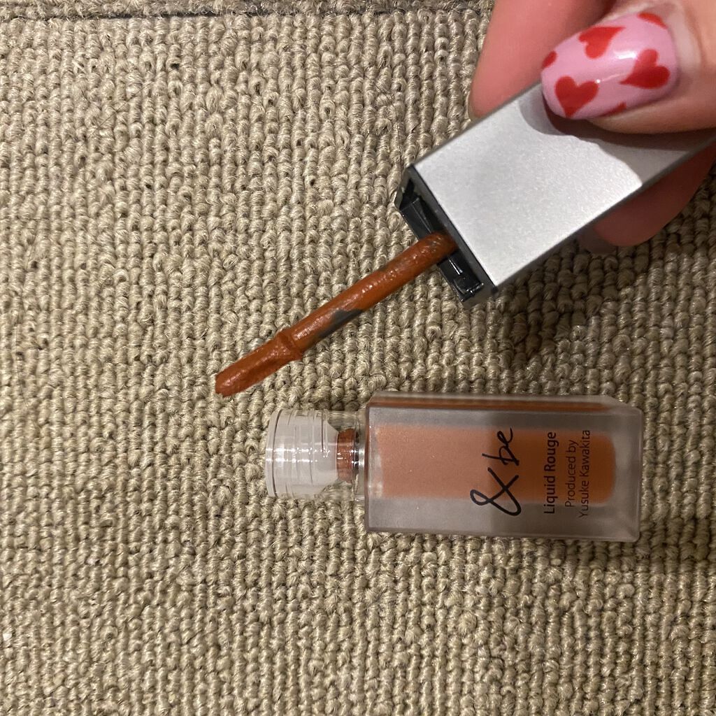 &be リキッドルージュ/＆be/口紅を使ったクチコミ（2枚目）