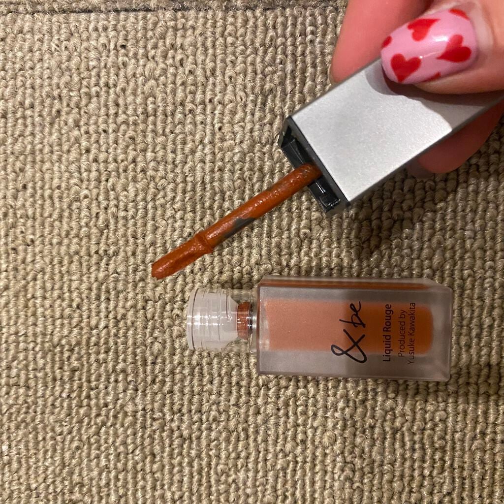 &be リキッドルージュ/&be/口紅を使ったクチコミ(2枚目)