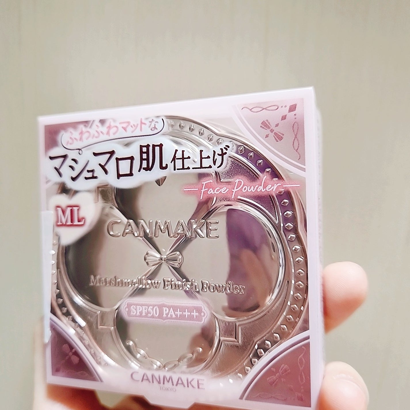 マシュマロフィニッシュパウダー/キャンメイク/プレストパウダーを使ったクチコミ(1枚目)