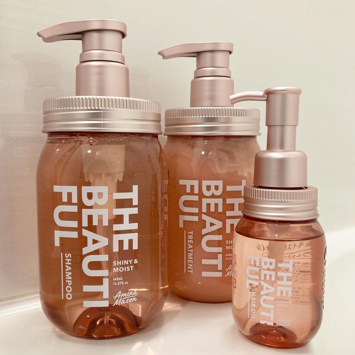 アミノメイソン シャイニー&モイスト ヘアオイル/アミノメイソン/ヘアオイルを使ったクチコミ(1枚目)