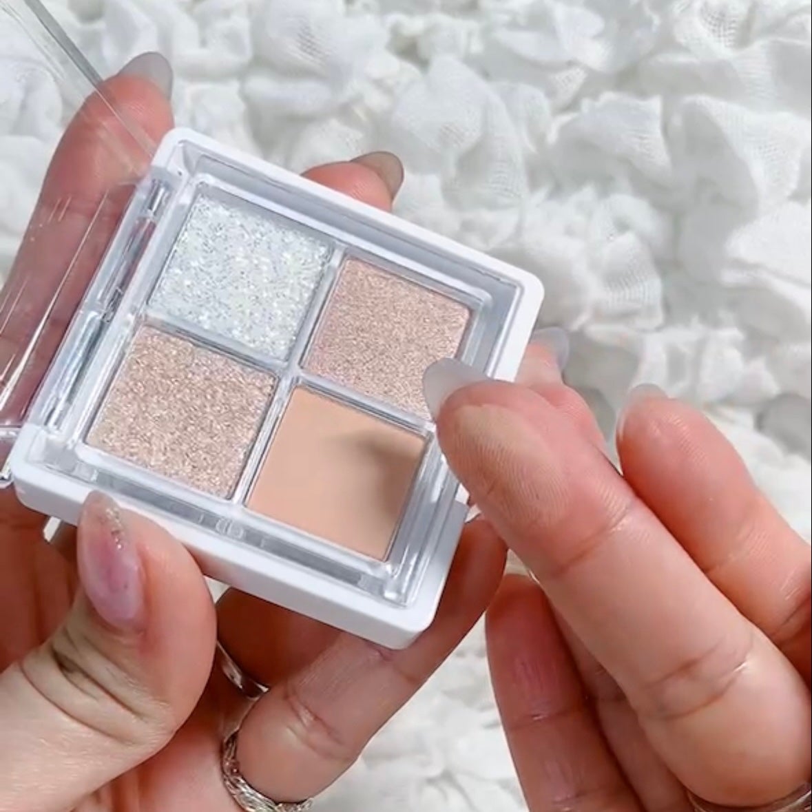 グリッターレイヤリングアイシャドウパレット/TWINKLE POP/アイシャドウパレットを使ったクチコミ(3枚目)