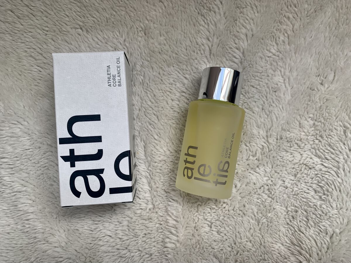 コアバランスオイル/athletia/フェイスオイルを使ったクチコミ（3枚目）