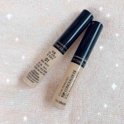 カバーパーフェクション チップコンシーラー/the SAEM/リキッドコンシーラーを使ったクチコミ(1枚目)