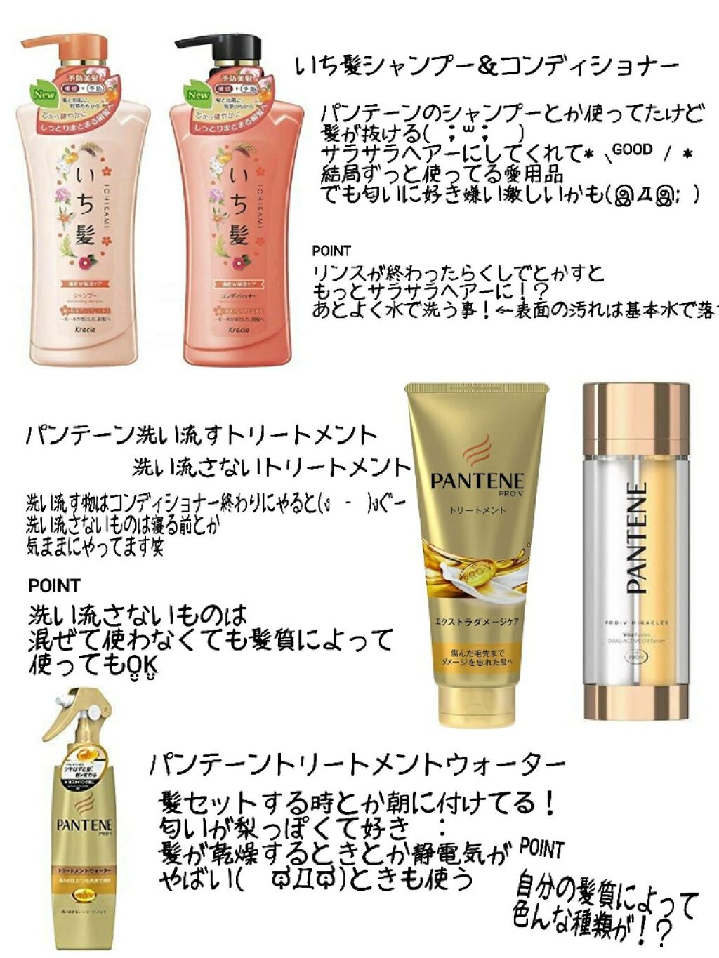 エクストラダメージケア トリートメントウォーター 毛先まで傷んだ髪用/パンテーン/プレスタイリング・寝ぐせ直しを使ったクチコミ（3枚目）