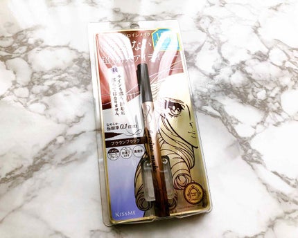 プライムリキッドアイライナー リッチキープ/ヒロインメイク/リキッドアイライナーを使ったクチコミ(1枚目)