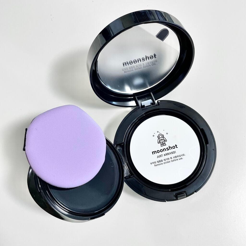マイクロセッティングフィットクッション/moonshot/クッションファンデーションを使ったクチコミ(7枚目)