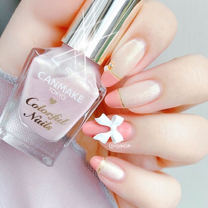 カラフルネイルズ/キャンメイク/マニキュアを使ったクチコミ(2枚目)