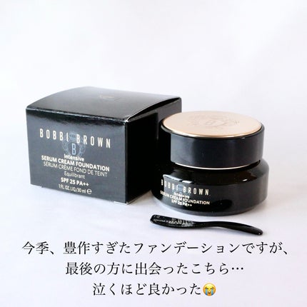 インテンシブ セラム クリーム ファンデーション/BOBBI BROWN/クリーム・エマルジョンファンデーションを使ったクチコミ(2枚目)