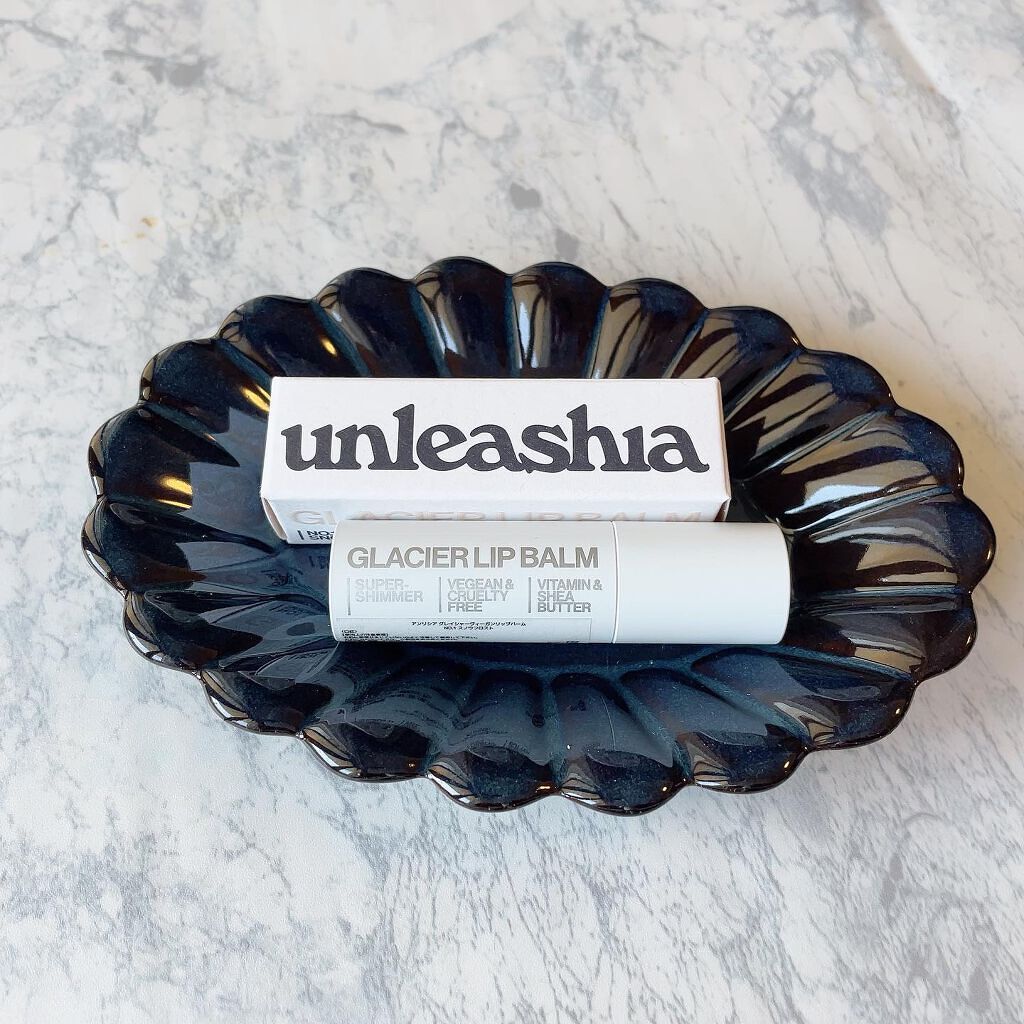 グレイシャーヴィーガンリップバーム NO.1  SNOW FROST スノウフロスト/unleashia/リップバームを使ったクチコミ（1枚目）