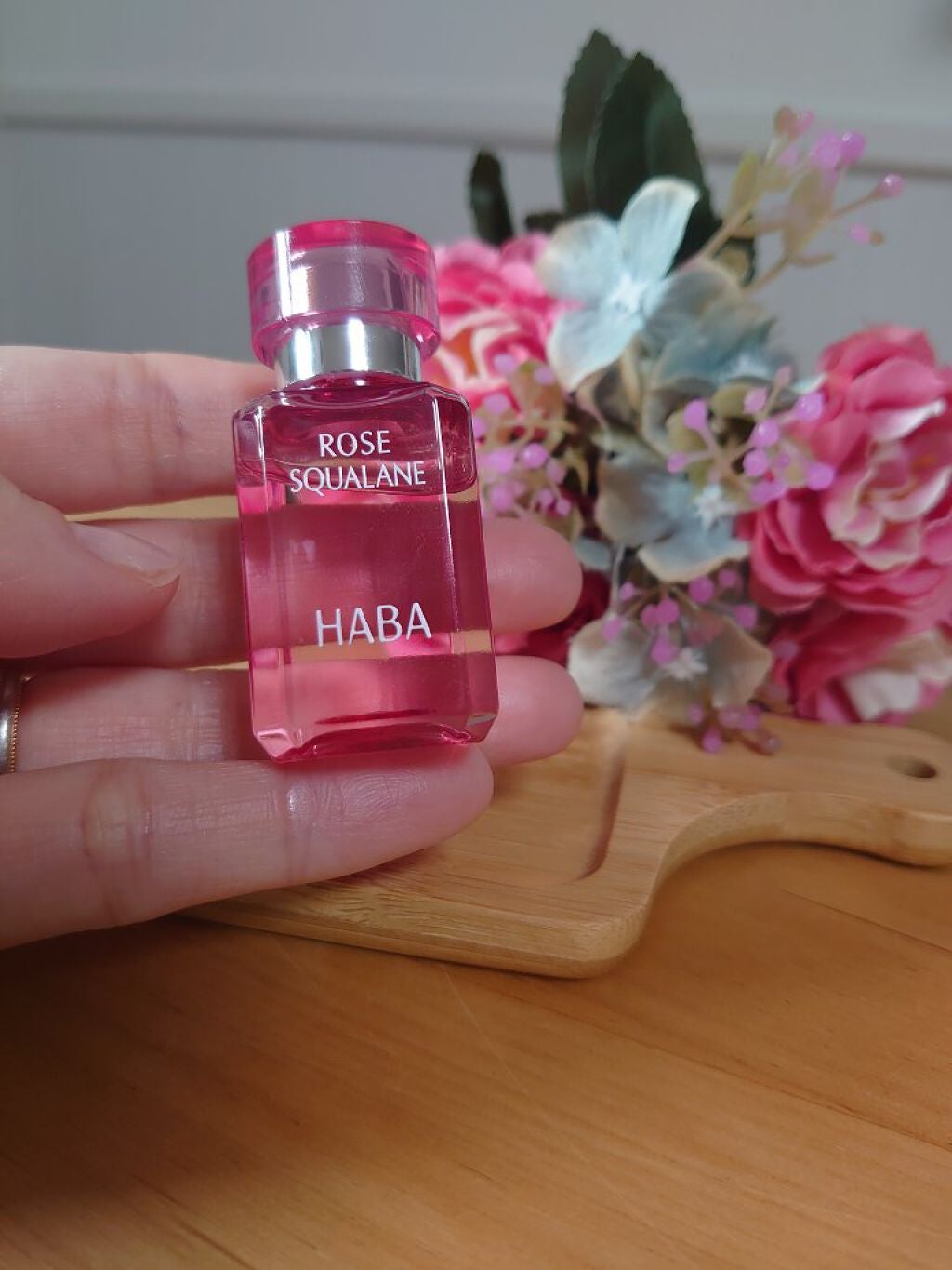ローズスクワラン/HABA/フェイスオイルを使ったクチコミ(2枚目)