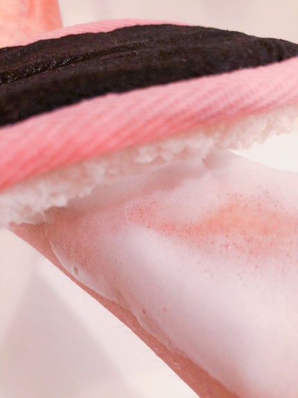 あかすり黒パフ/あかすり屋/ピーリングを使ったクチコミ(5枚目)