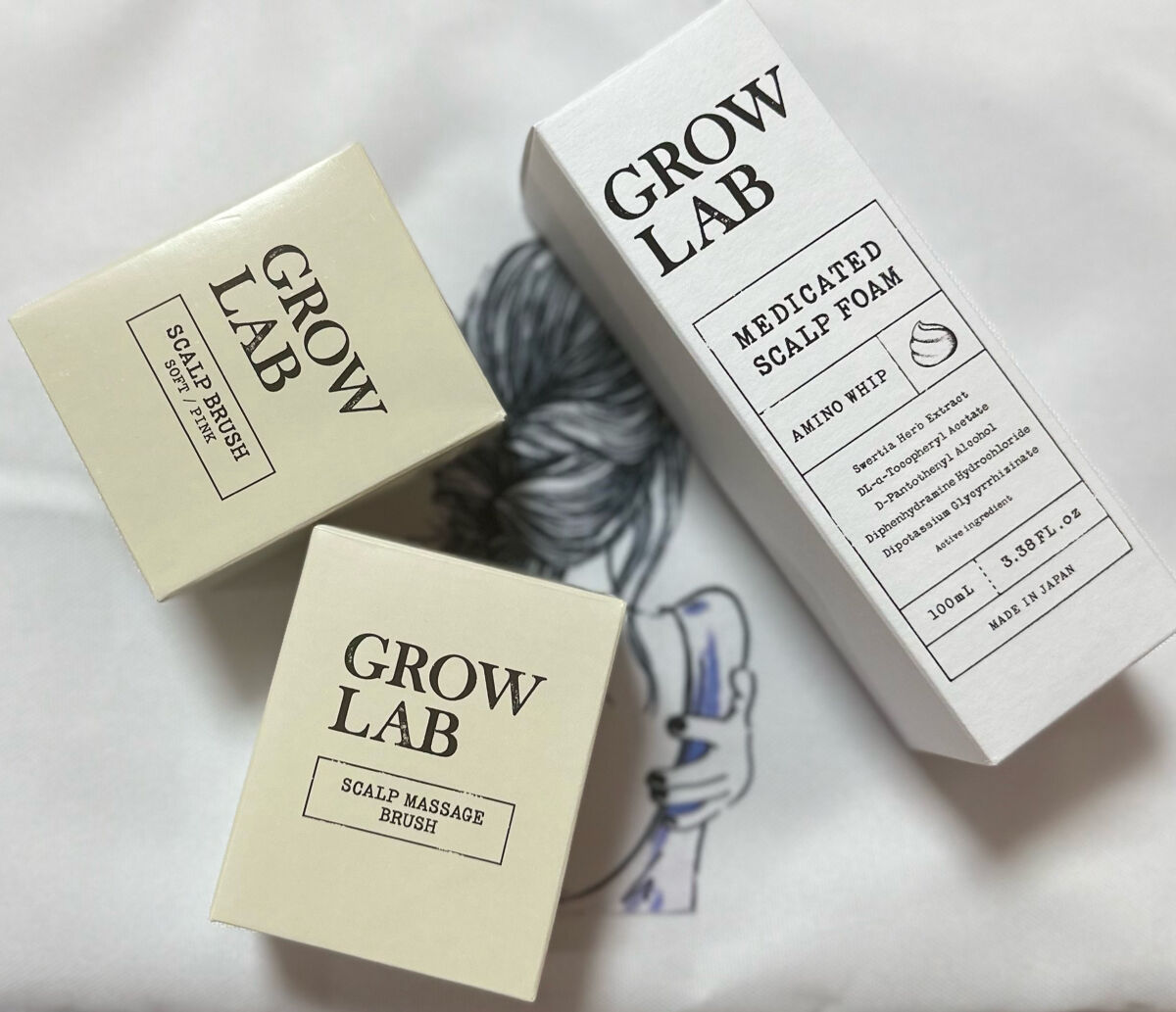 スカルプブラシ/GROW LAB/スカルプブラシを使ったクチコミ（2枚目）