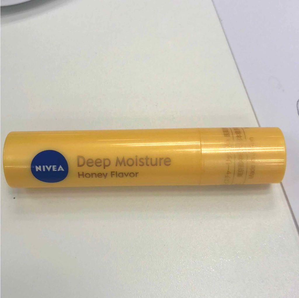 ニベア ディープモイスチャーリップ/ニベア/リップクリームを使ったクチコミ（1枚目）