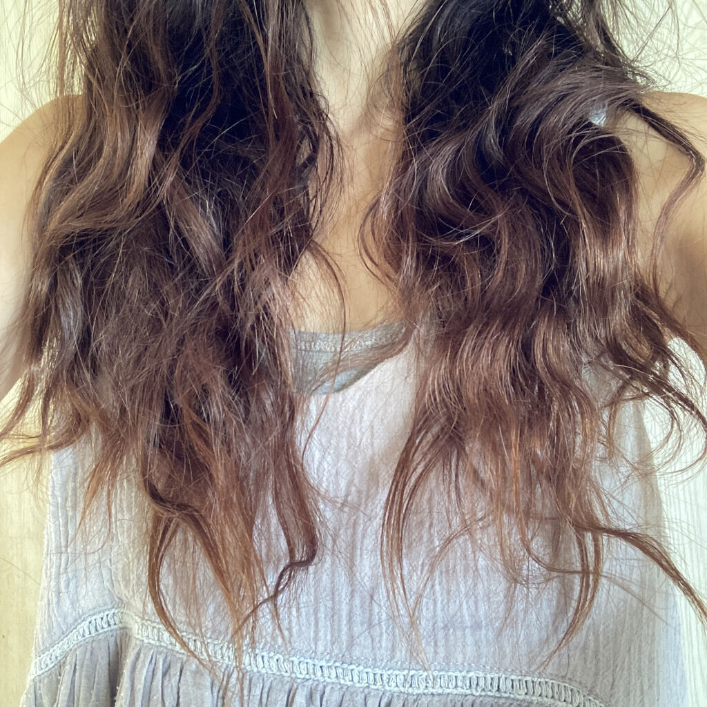 つやつや天然毛のミックスブラシ/マペペ/ヘアブラシを使ったクチコミ（3枚目）