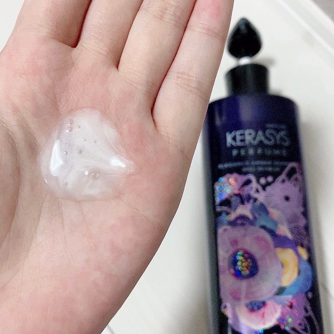 パフューム エレガンスアンバー シャンプー&コンディショナー/KERASYS/シャンプー・コンディショナーを使ったクチコミ(2枚目)