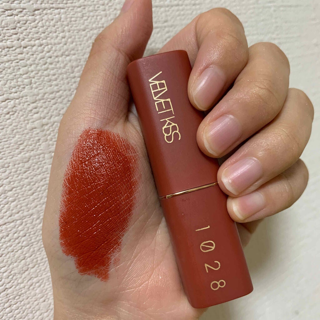 VELVET KISS ROUGE LIPSTICK(唇迷心竅好色唇膏)/1028/口紅を使ったクチコミ(2枚目)