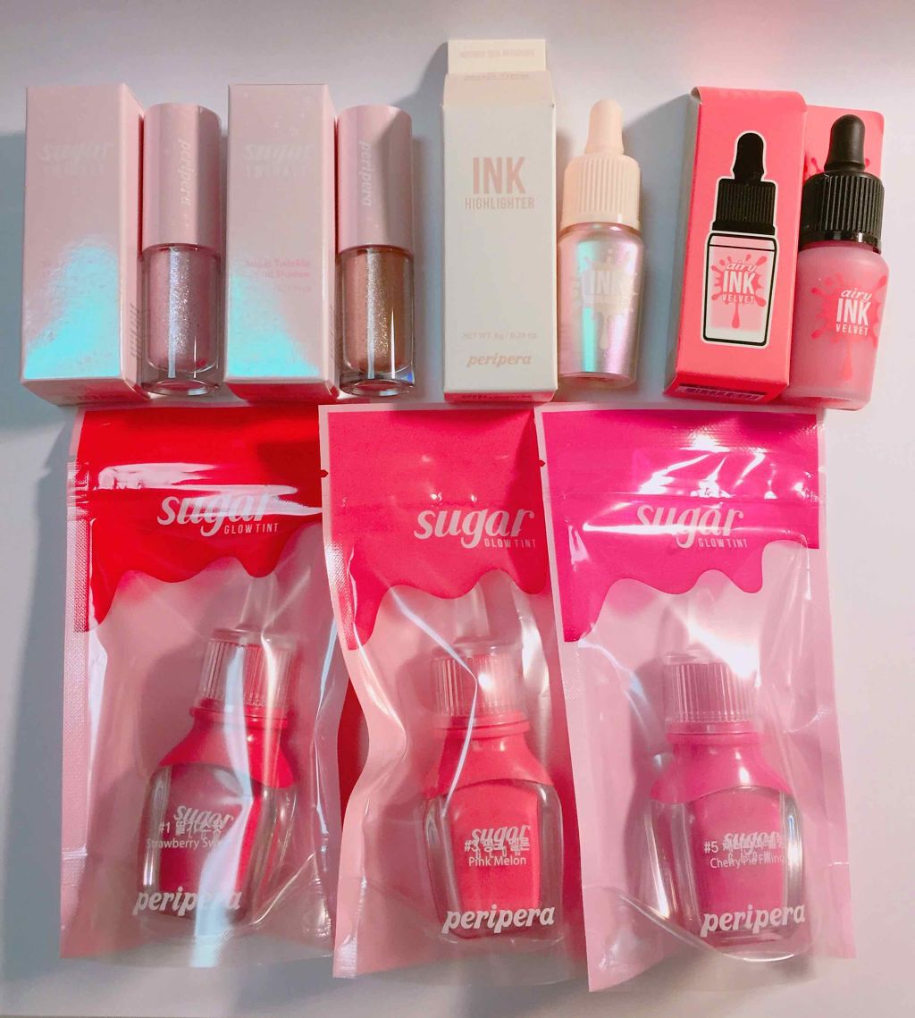 シュガー グロウ ティント/PERIPERA/口紅を使ったクチコミ（2枚目）