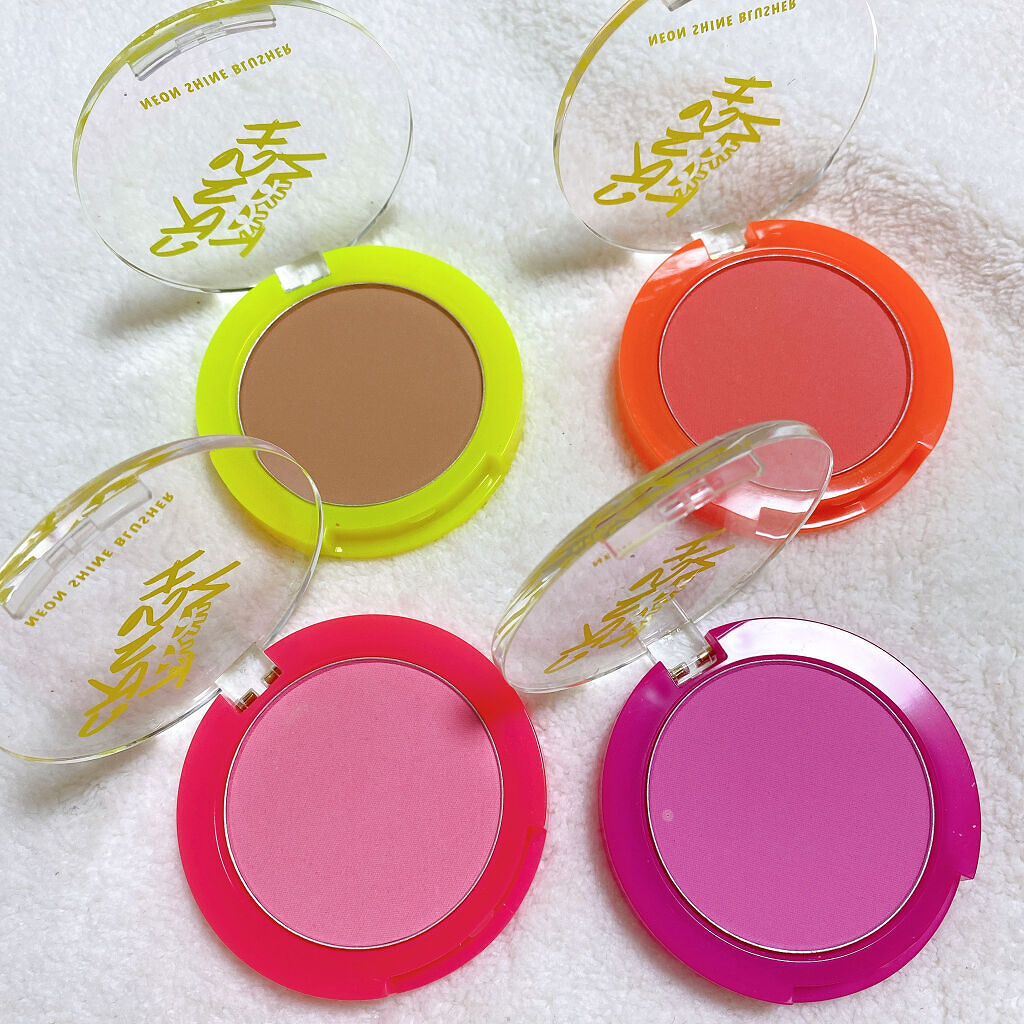 ネオンブラッシャー/LABIOTTE/パウダーチークを使ったクチコミ（3枚目）