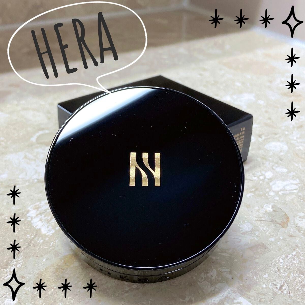 ブラック クッション/HERA/クッションファンデーションを使ったクチコミ(1枚目)