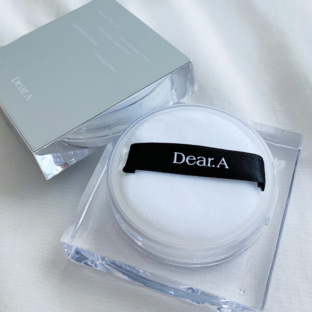 フェイス ブラー フィニッシング パウダー/Dear.A/ルースパウダーを使ったクチコミ（1枚目）
