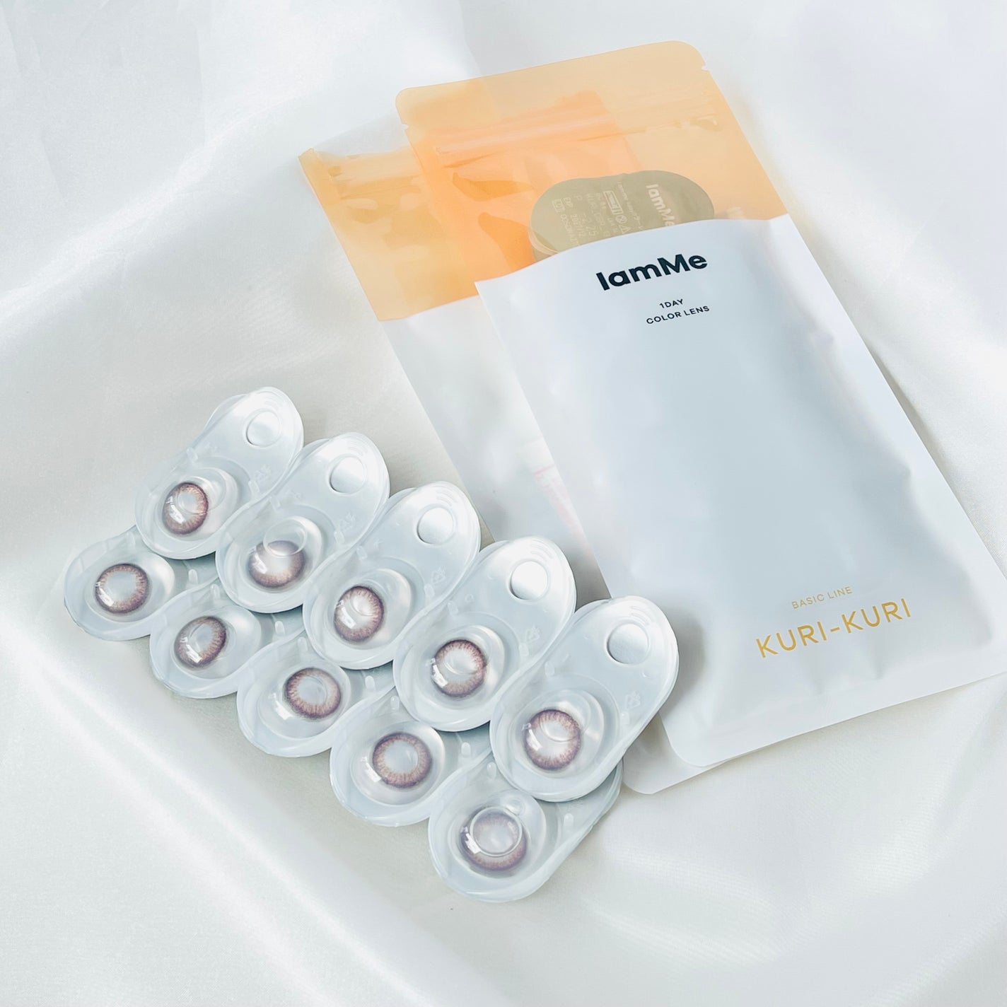 KURI-KURI/IamMe/カラーコンタクトレンズを使ったクチコミ(1枚目)