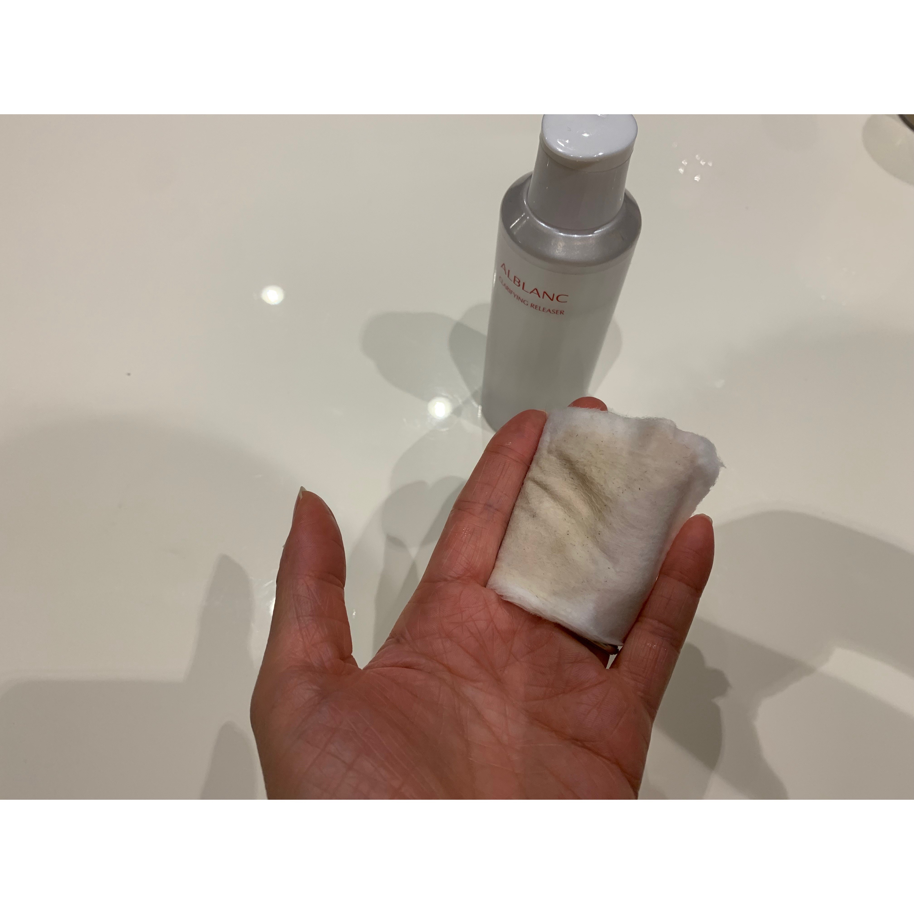 クラリファイイング リリーサー/ALBLANC/クレンジングウォーターを使ったクチコミ（3枚目）