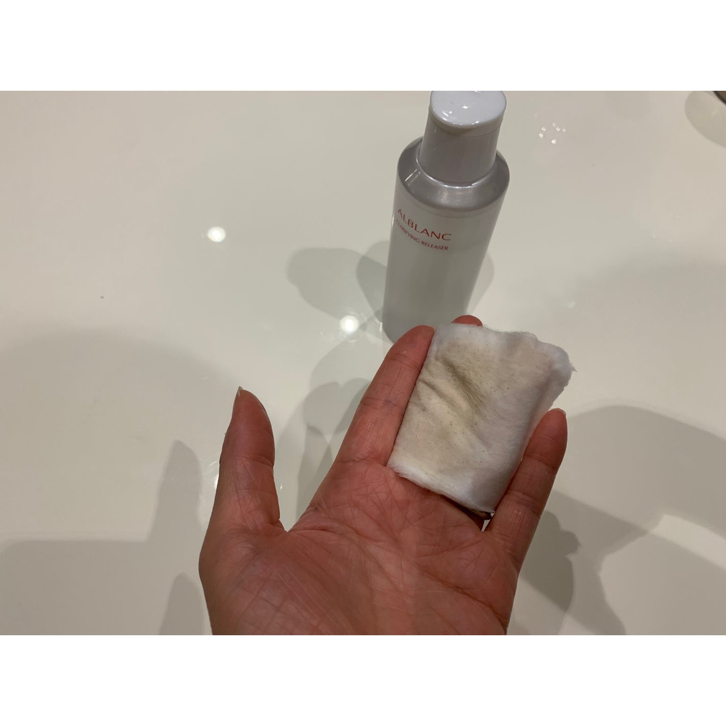 クラリファイイング リリーサー/ALBLANC/クレンジングウォーターを使ったクチコミ(3枚目)