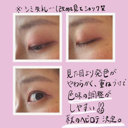 ミネラルクラッシィシャドー/エトヴォス/アイシャドウパレットを使ったクチコミ(4枚目)