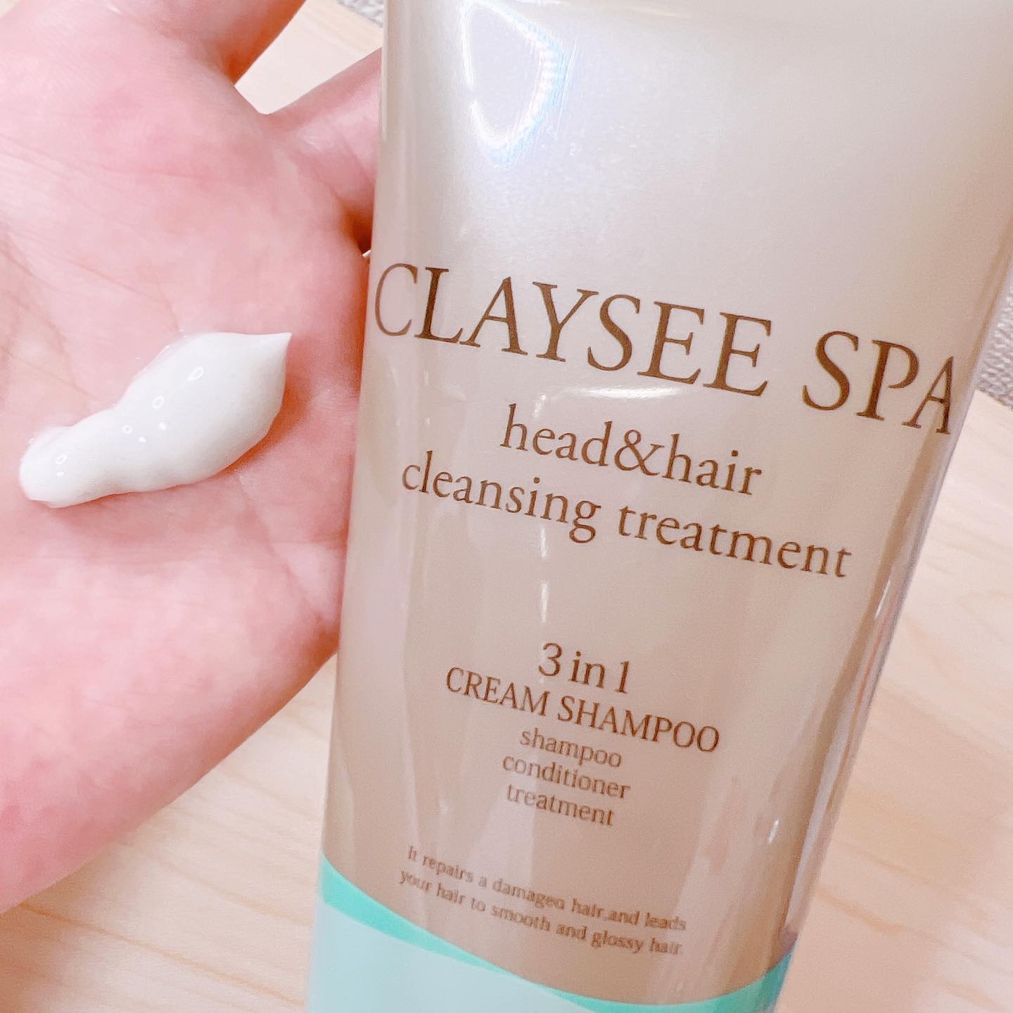 ヘッド＆ヘアクレンジングトリートメント/CLAYSEE SPA/市販シャンプーを使ったクチコミ（3枚目）