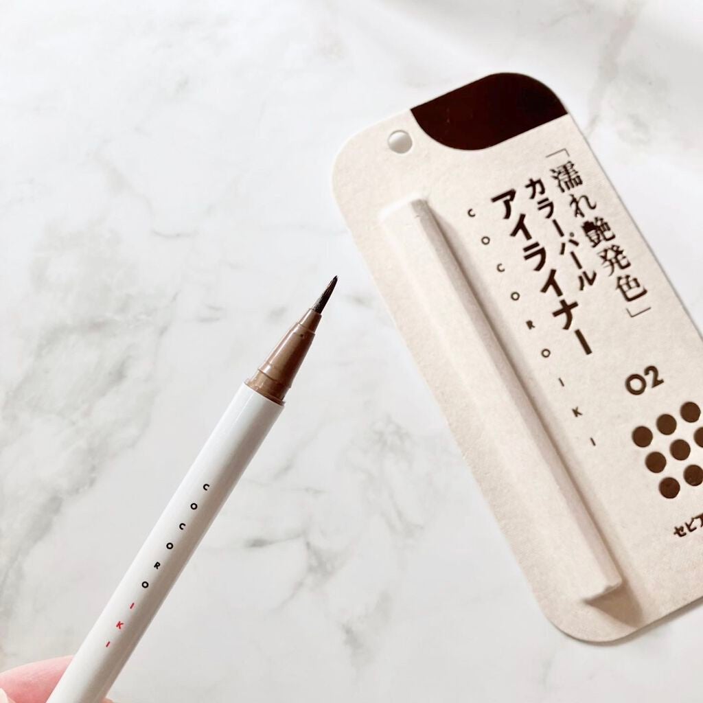 アイデザインライナー/COCOROIKI/リキッドアイライナーを使ったクチコミ(2枚目)